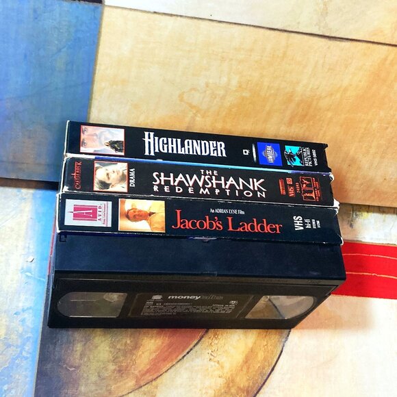 VHS MOVIE LOT - HIGHLANDER - SHAWSHANK REDEMPTION - JACOB'S LADDER - MONEY TALKS - Picture 6 of 12